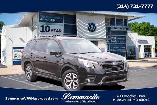 Crystal Black Silica 2022 Subaru Forester Premium