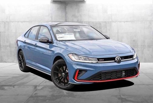 Monterey Blue W/Deep Black Roof 2026 Volkswagen Jetta GLI 2.0T Autobahn