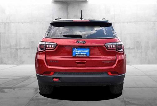 Red 2025 Jeep Compass Trailhawk