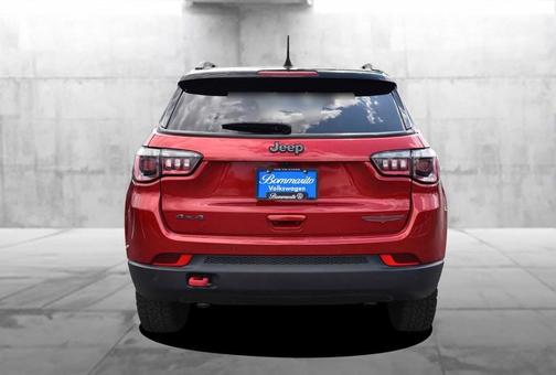 Red 2025 Jeep Compass Trailhawk