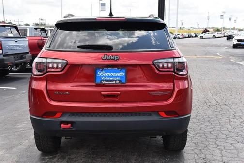 Red 2025 Jeep Compass Trailhawk