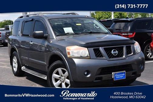 Gun Metallic 2014 Nissan Armada SV