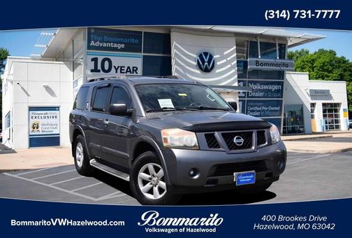 Gun Metallic 2014 Nissan Armada SV