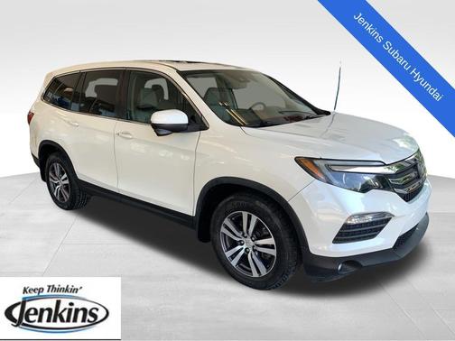 White Diamond Pearl 2018 Honda Pilot EX-L