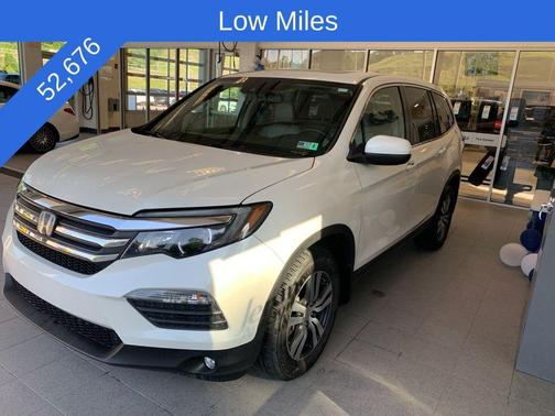 White Diamond Pearl 2018 Honda Pilot EX-L