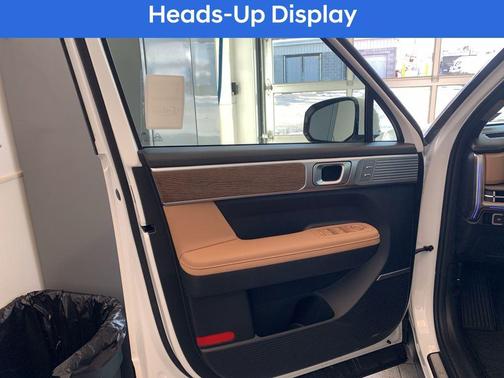 Serenity White 2026 Hyundai SANTA FE HEV Calligraphy AWD