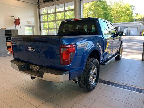 Atlas Blue Metallic 2025 Ford F-150 XLT