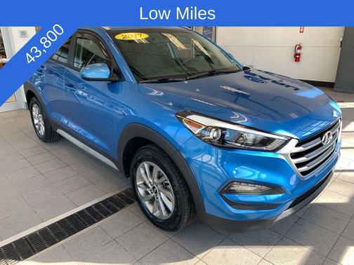 Caribbean Blue 2017 Hyundai TUCSON SE