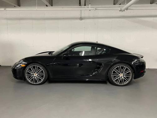Jet Black Metallic 2025 Porsche 718 Cayman