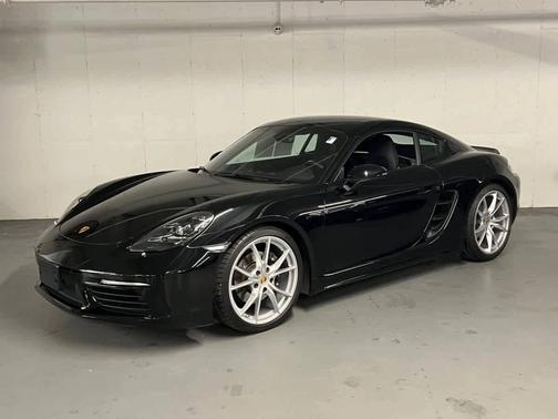 Black 2025 Porsche 718 Cayman