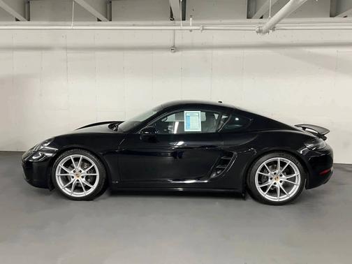 Black 2025 Porsche 718 Cayman