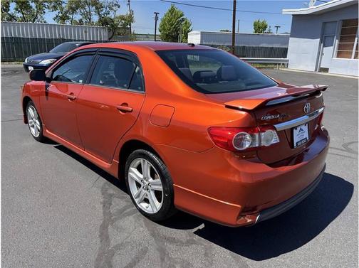 Orange 2013 Toyota Corolla S Special Edition
