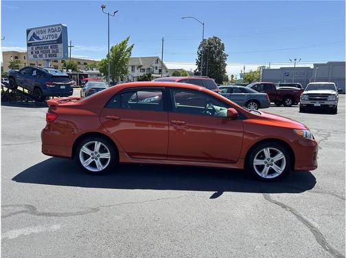 Orange 2013 Toyota Corolla S Special Edition
