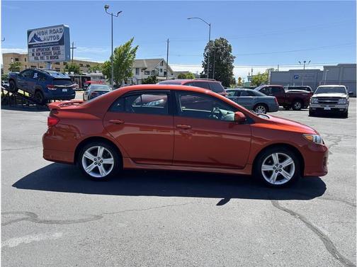 Orange 2013 Toyota Corolla S Special Edition