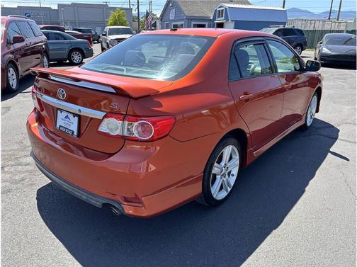 Orange 2013 Toyota Corolla S Special Edition