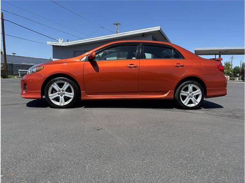 Orange 2013 Toyota Corolla S Special Edition