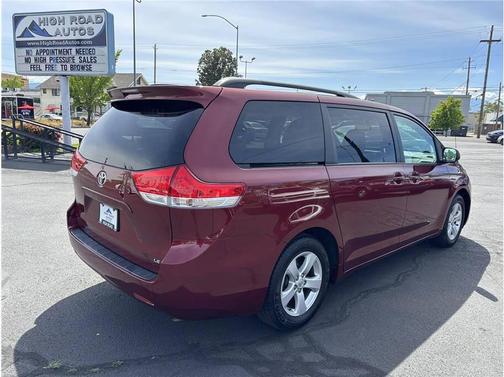 Red Metallic 2012 Toyota Sienna LE