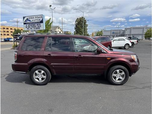Red Metallic 2008 Honda Pilot EX-L
