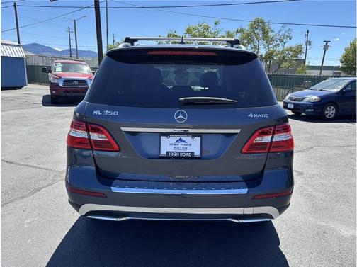 Gray 2012 Mercedes-Benz M-Class ML 350 4MATIC