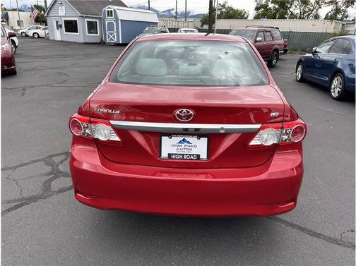 Red 2013 Toyota Corolla LE