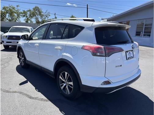 White 2017 Toyota RAV4 XLE