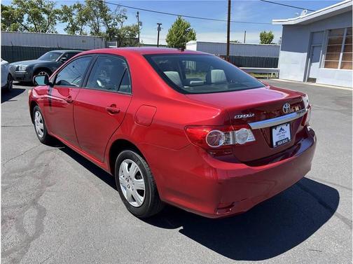 Red Metallic 2011 Toyota Corolla LE