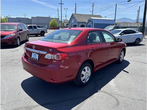 Red Metallic 2011 Toyota Corolla LE