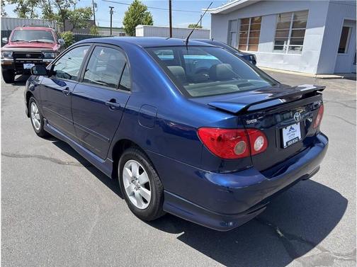 Blue 2007 Toyota Corolla S