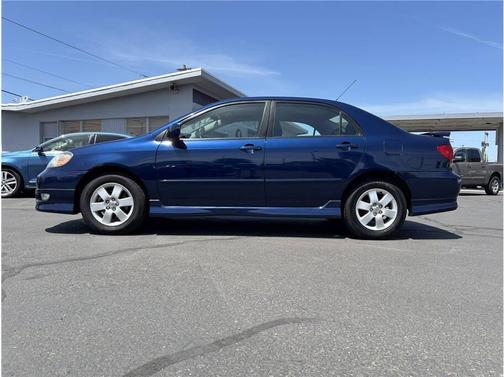 Blue 2007 Toyota Corolla S