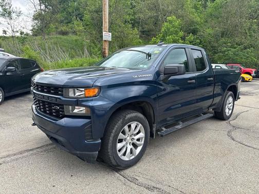 Northsky Blue Metallic 2020 Chevrolet Silverado 1500 Custom