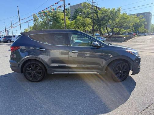 Marlin Blue 2017 Hyundai Santa Fe Sport 2.0L Turbo Ultimate