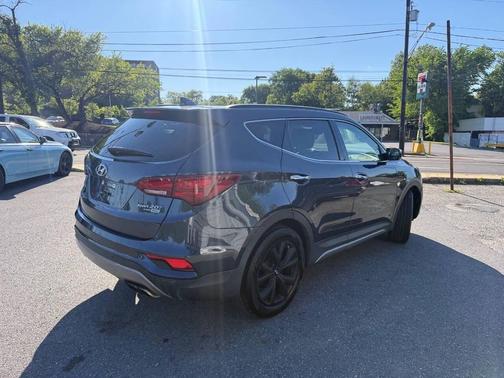 Marlin Blue 2017 Hyundai Santa Fe Sport 2.0L Turbo Ultimate