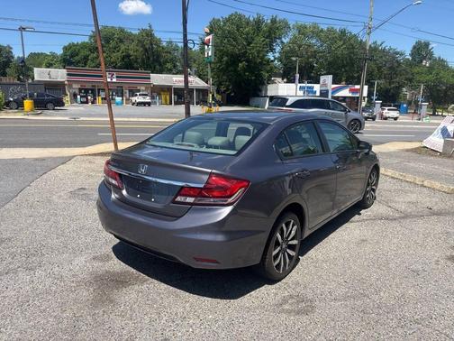 Gray 2015 Honda Civic EX-L
