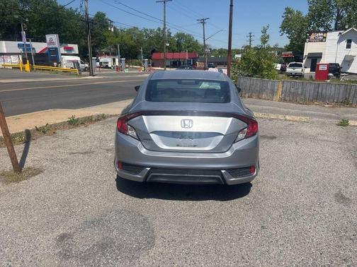 Modern Steel Metallic 2017 Honda Civic LX
