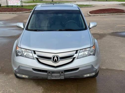 Silver 2009 Acura MDX Technology