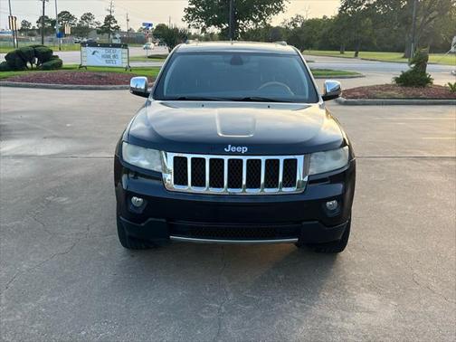 Brilliant Black Crystal Pearlcoat 2012 Jeep Grand Cherokee Overland