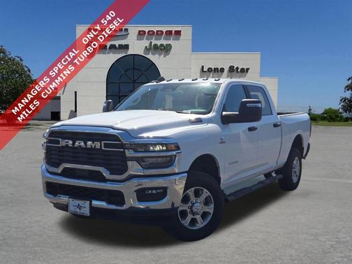 Bright White Clearcoat 2025 RAM 2500 Laramie
