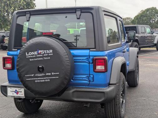 Hydro Blue Pearlcoat 2026 Jeep Wrangler Sport