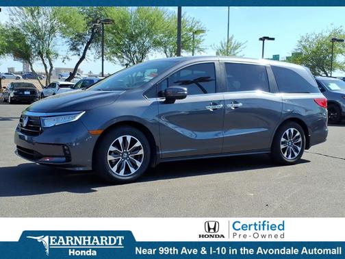 Modern Steel Metallic 2024 Honda Odyssey