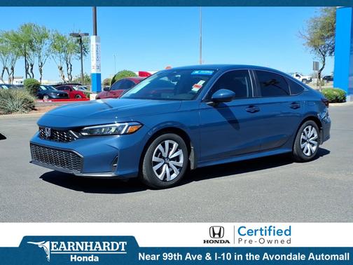 Blue Lagoon Pearl 2025 Honda Civic