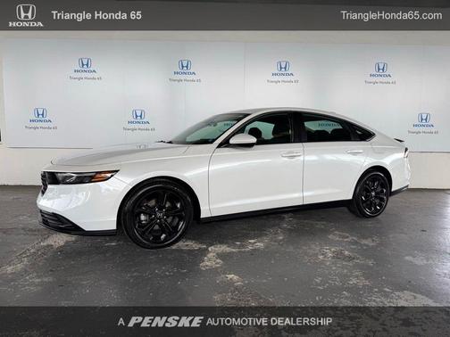 Platinum White Pearl 2024 Honda Accord LX