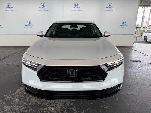 Platinum White Pearl 2024 Honda Accord LX