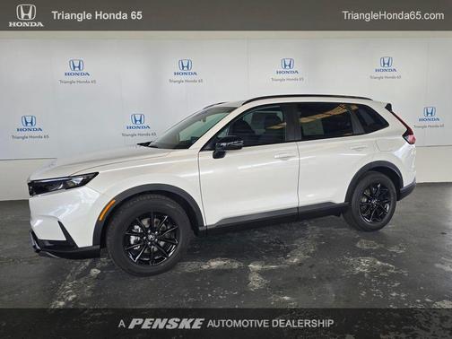 Platinum White Pearl 2026 Honda CR-V Hybrid Sport