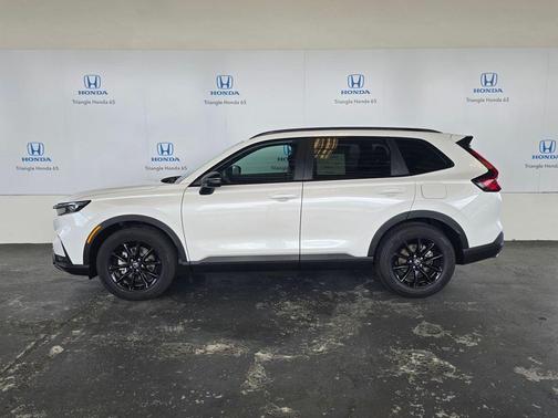 Platinum White Pearl 2026 Honda CR-V Hybrid Sport