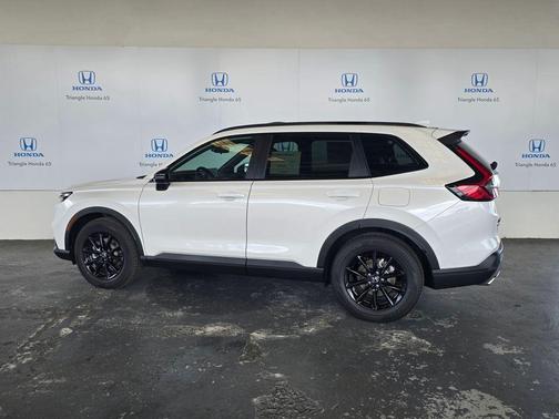 Platinum White Pearl 2026 Honda CR-V Hybrid Sport