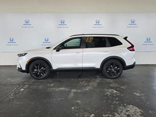 Platinum White Pearl 2026 Honda CR-V Hybrid Sport Touring