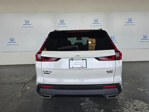 Platinum White Pearl 2026 Honda CR-V Hybrid Sport Touring