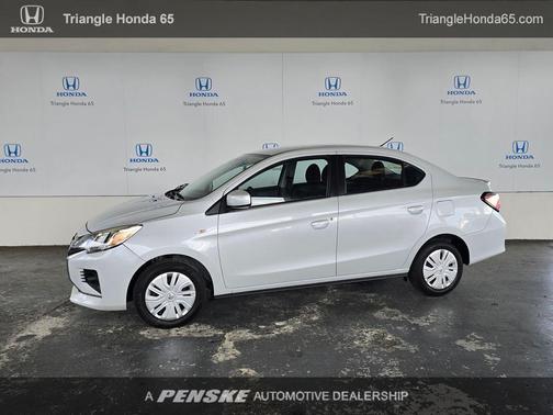 White Diamond 2024 Mitsubishi Mirage G4 LE