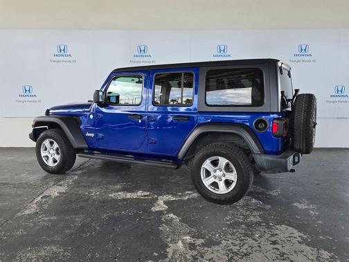 Ocean Blue Metallic 2019 Jeep Wrangler Unlimited Sport