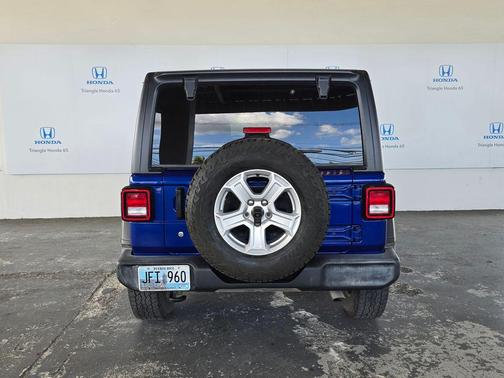 Ocean Blue Metallic 2019 Jeep Wrangler Unlimited Sport